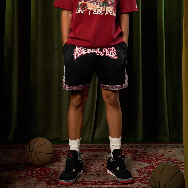 UZIS x Ma3colm Basketball Shorts Unisex-2