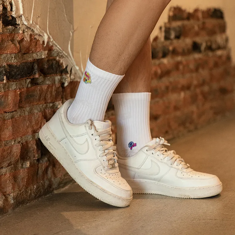 UZIS Mid Calf Socks Unisex Combo Set-24