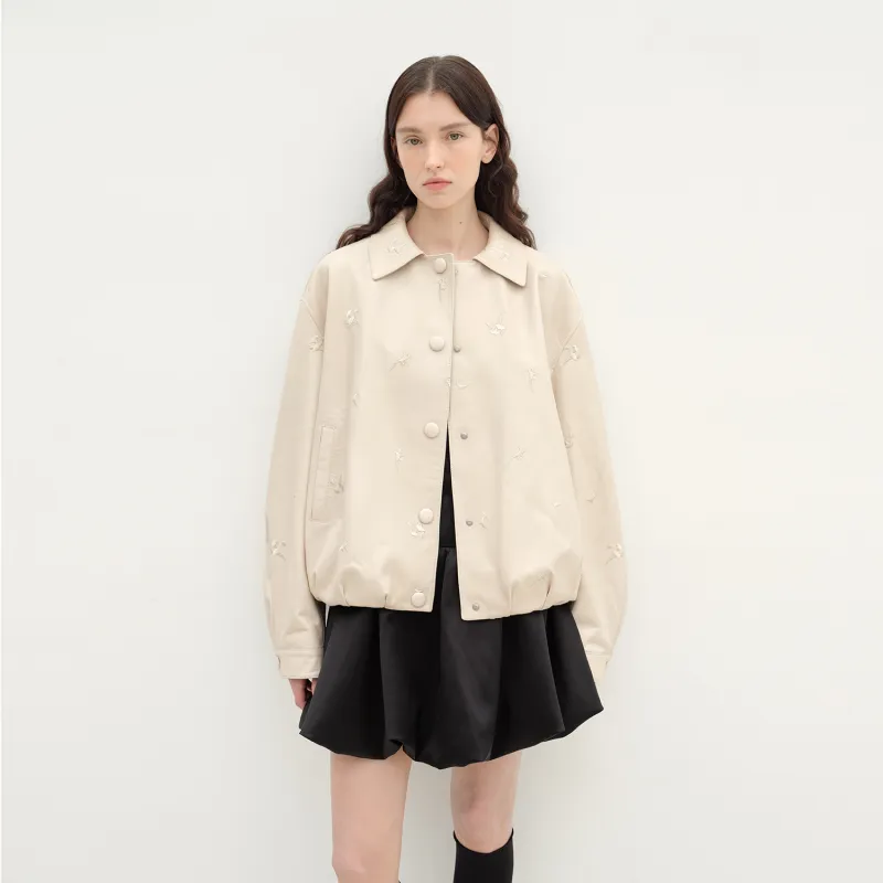 LETTRANS Leather Jackets Women's-4