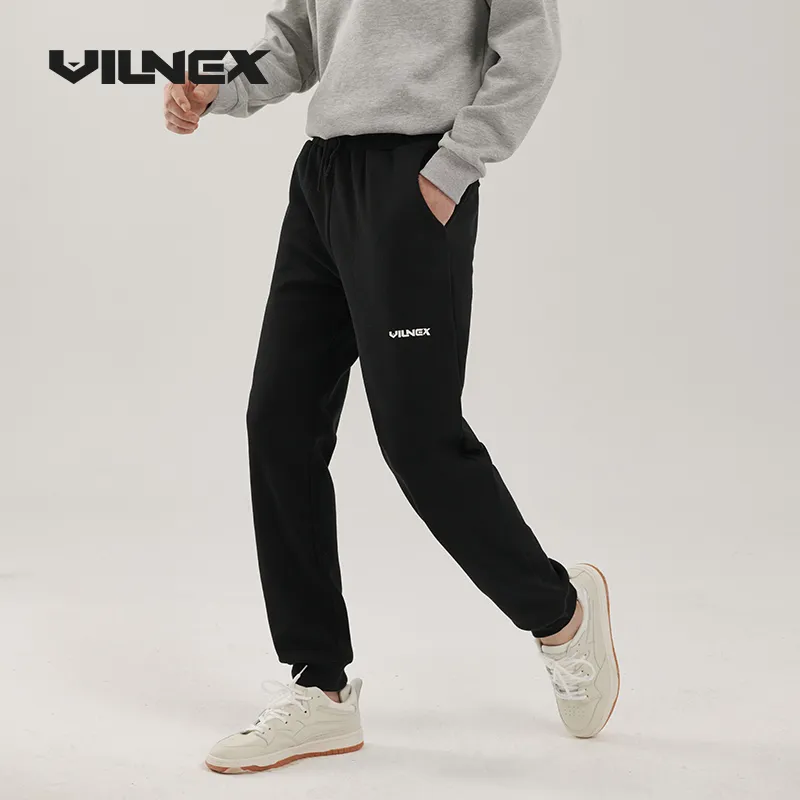 VILNEX Knitted Sports Pants Men's Black-6