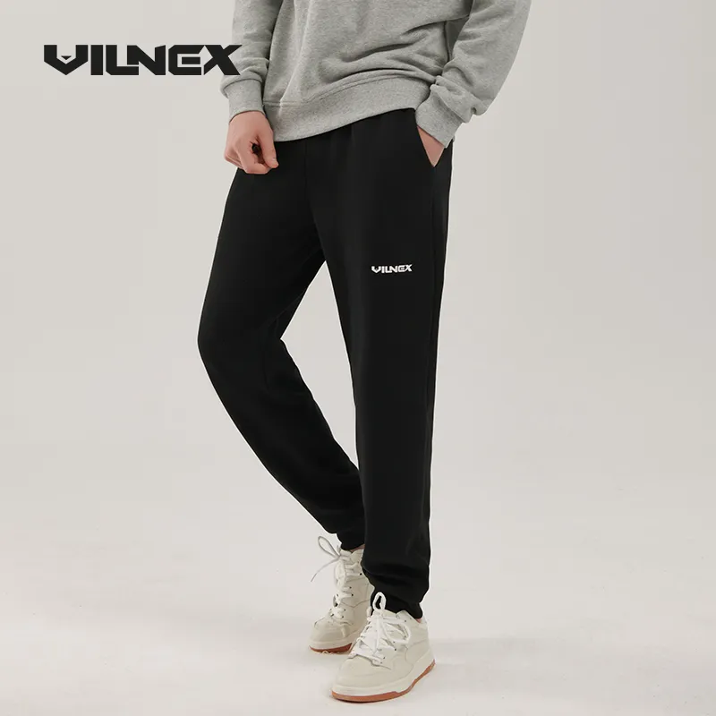 VILNEX Knitted Sports Pants Men's Black-4