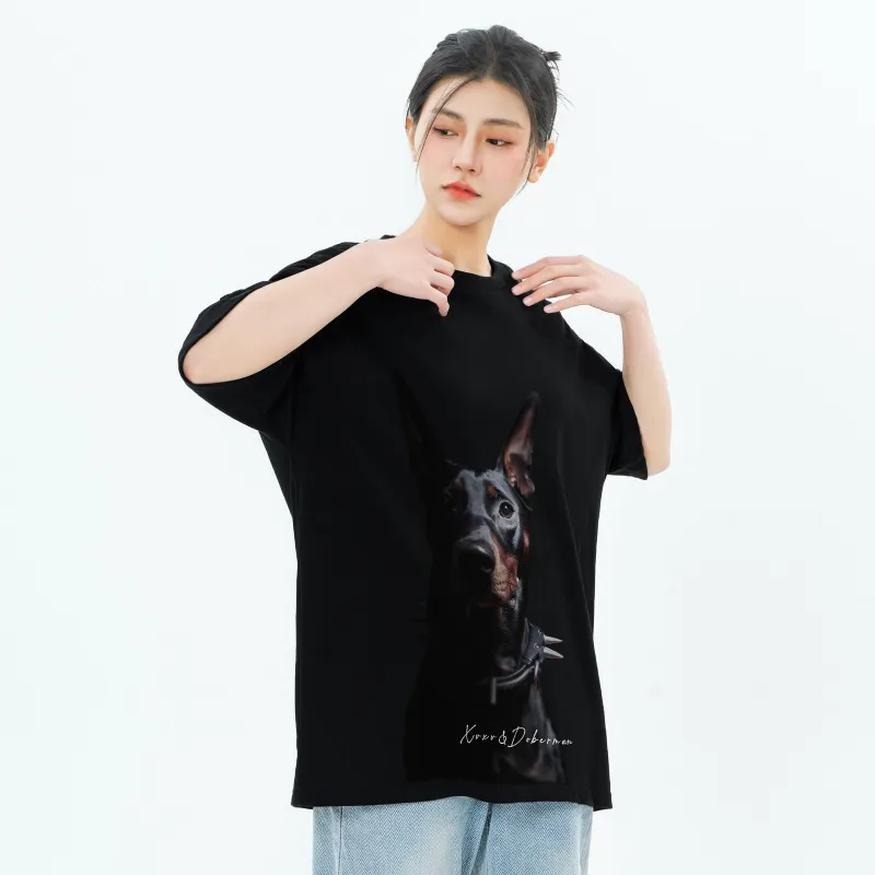 Xvxv T Shirts Unisex Black-3