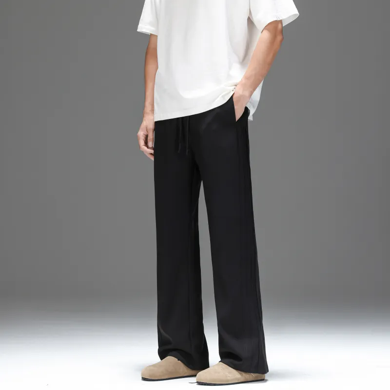 UNKNOWTAL Suit Trousers Unisex Black-4
