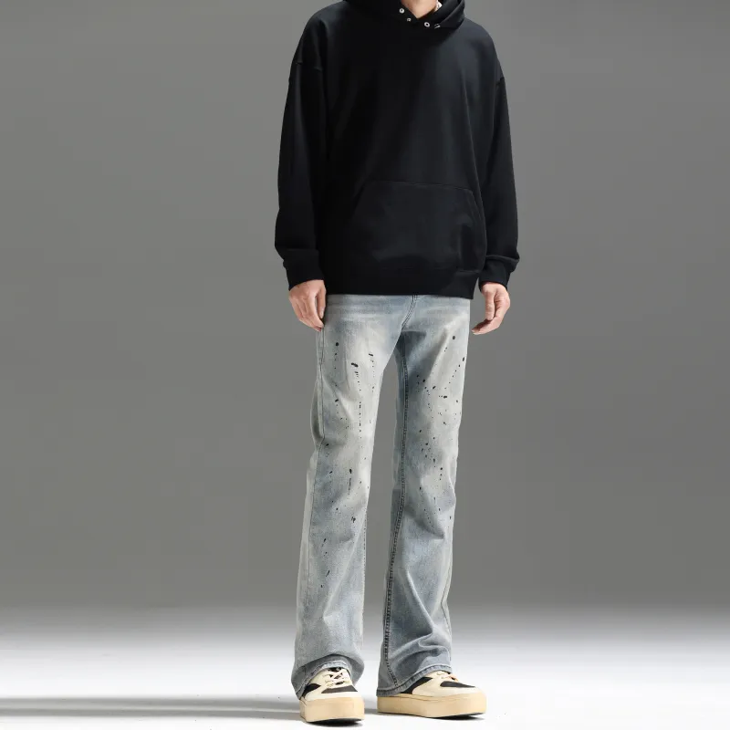 UNKNOWTAL Jeans Unisex Washed Blue-6