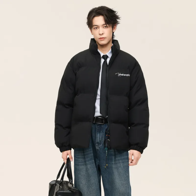 UNKNOWTAL Puffer Jacket Unisex Black-2