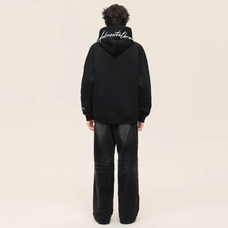 UNKNOWTAL Sweatshirt Unisex Black-5