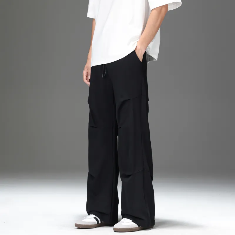 UNKNOWTAL Casual Pants Unisex Black-5
