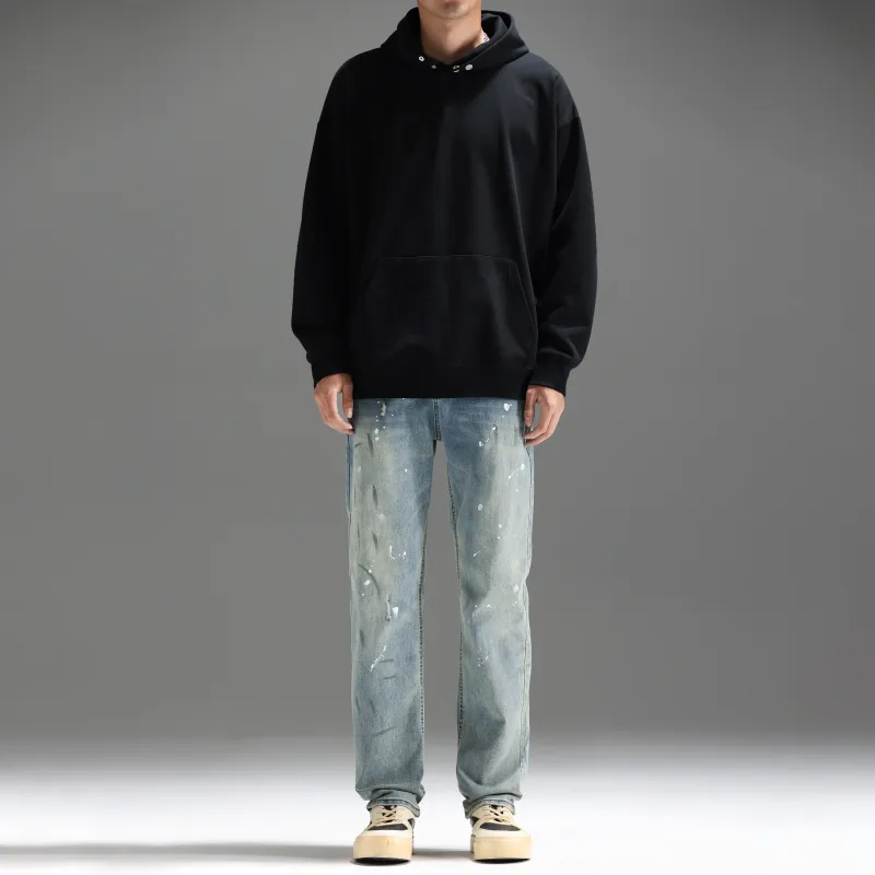UNKNOWTAL Jeans Unisex Washed Blue-3