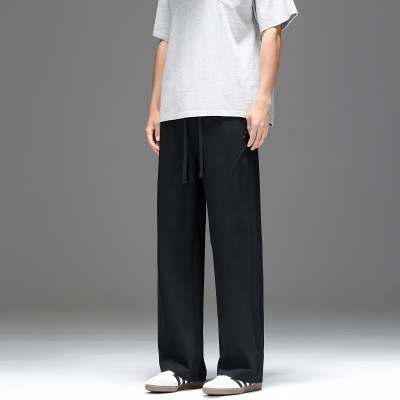 UNKNOWTAL Casual Pants Unisex Black-5