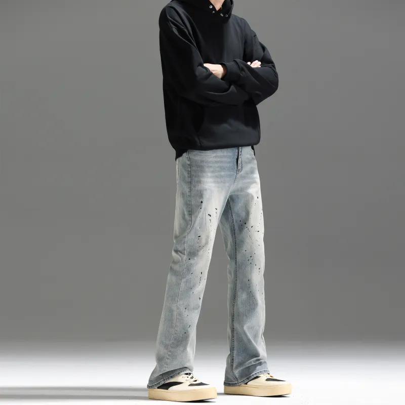 UNKNOWTAL Jeans Unisex Washed Blue-7