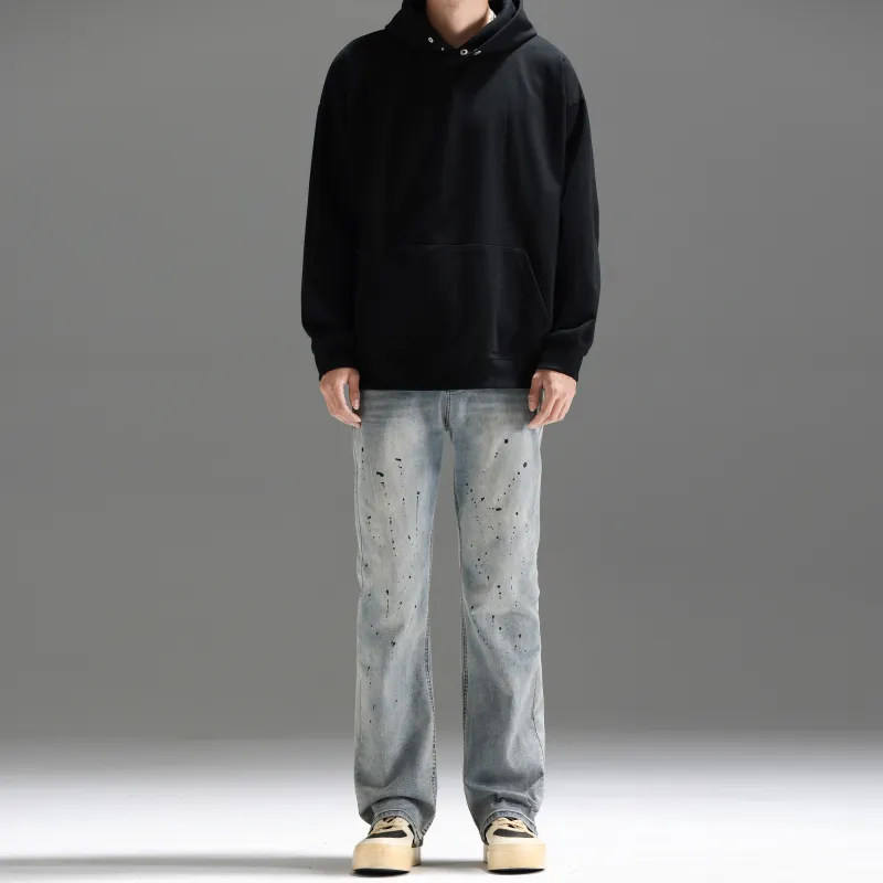 UNKNOWTAL Jeans Unisex Washed Blue-3