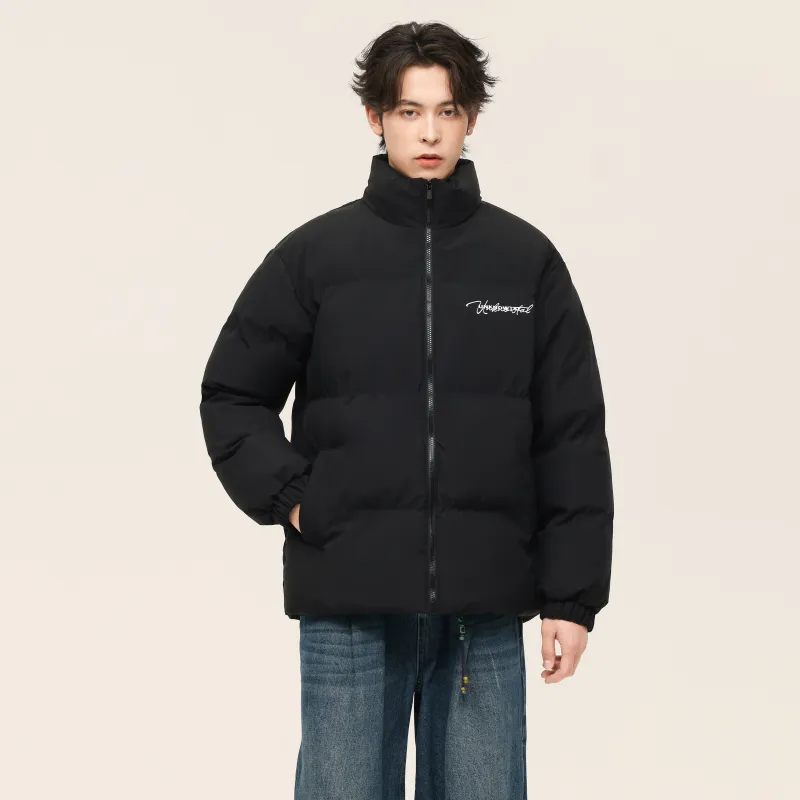 UNKNOWTAL Puffer Jacket Unisex Black-4
