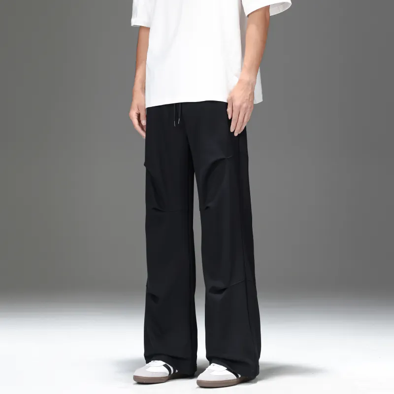 UNKNOWTAL Casual Pants Unisex Black-2