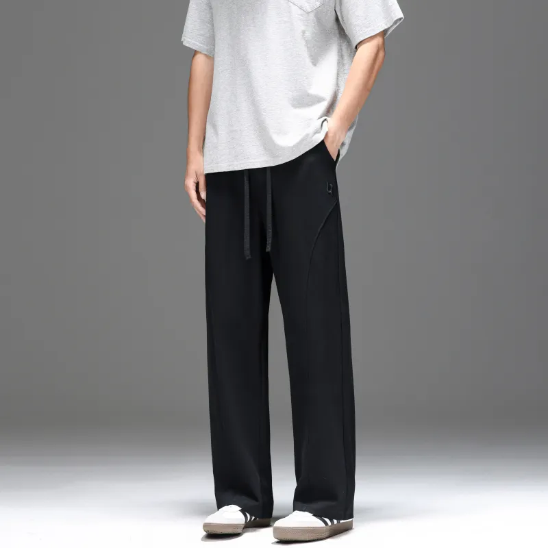 UNKNOWTAL Casual Pants Unisex Black-2