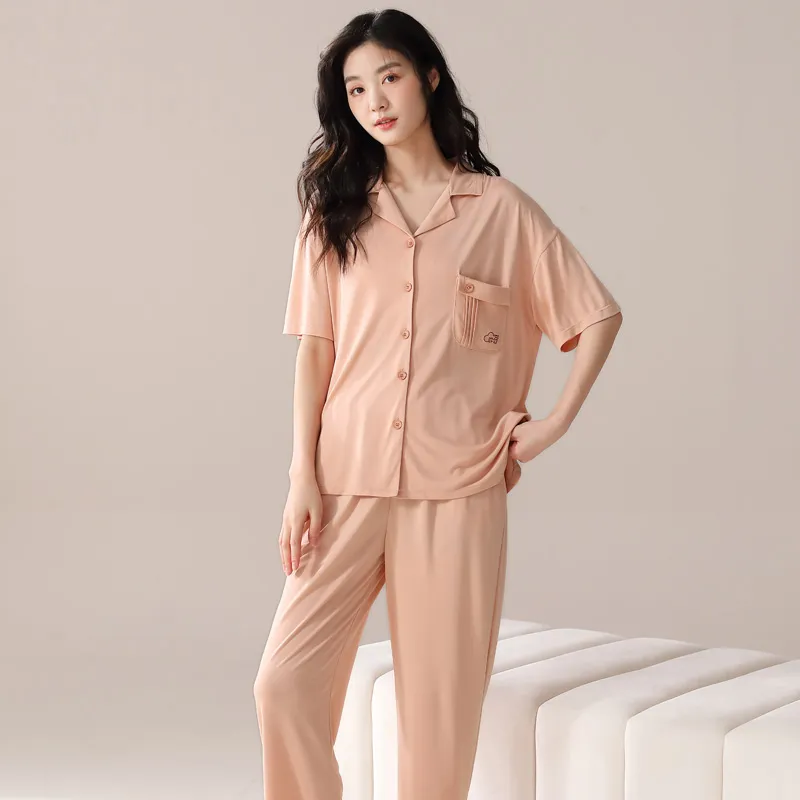 PBENO PD Pajama Set Women's Pink-5