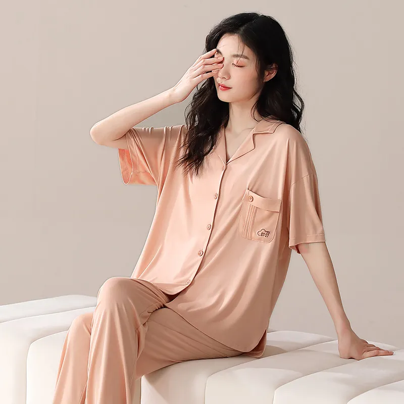 PBENO PD Pajama Set Women's Pink-1