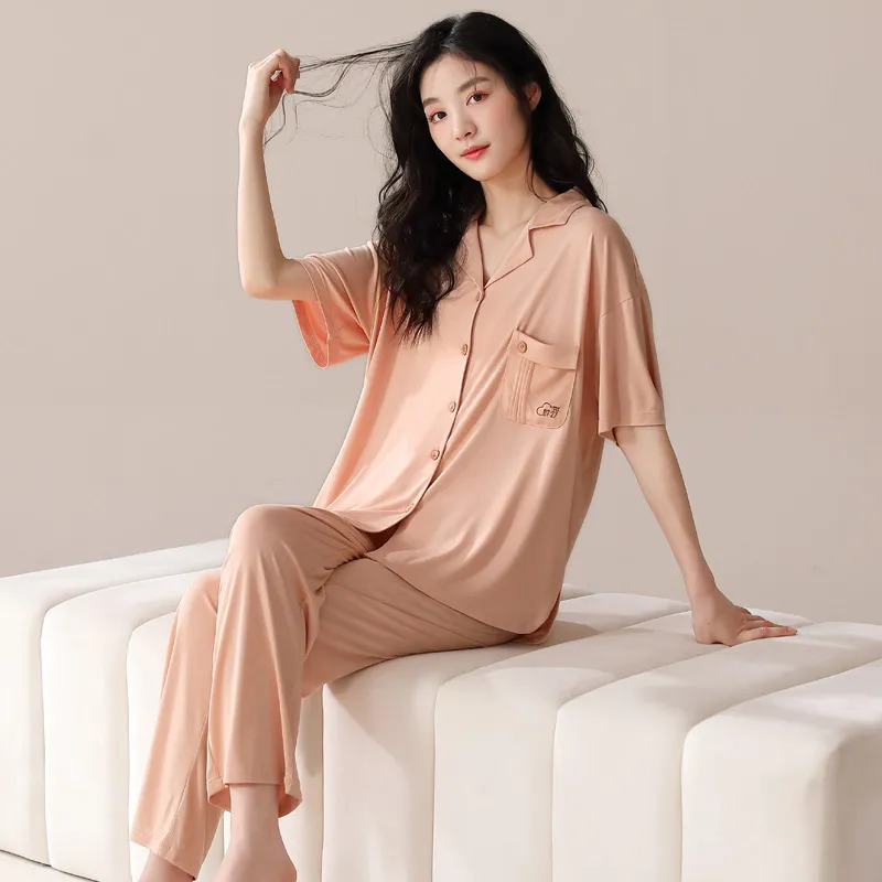 PBENO PD Pajama Set Women's Pink-4