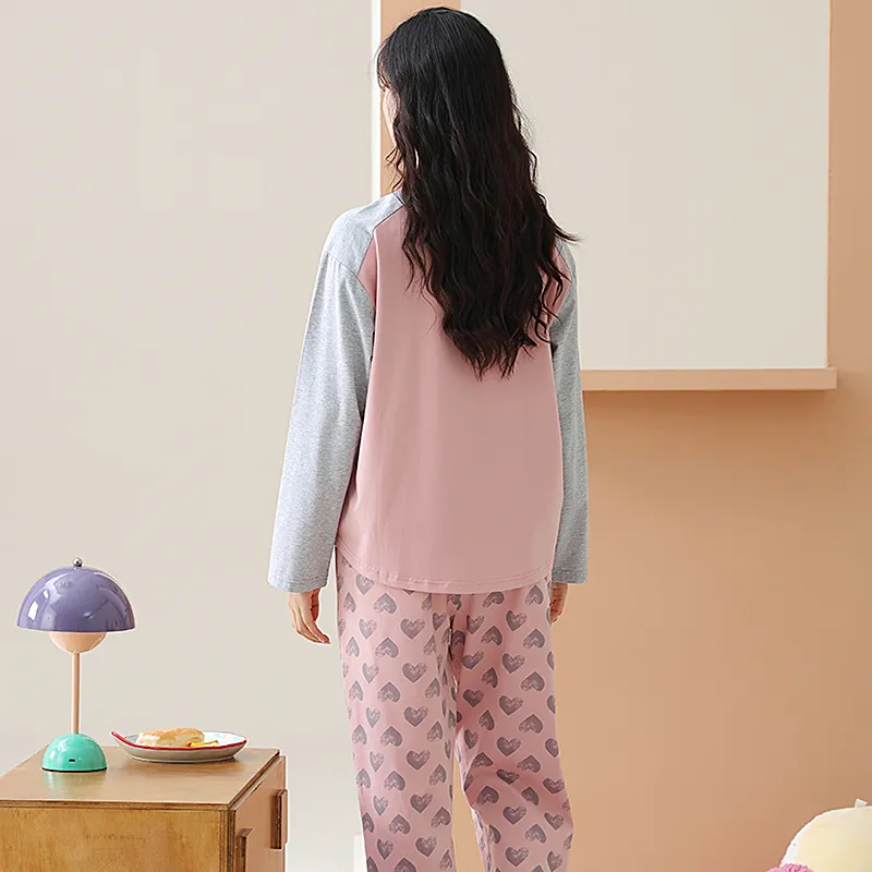 PBENO PD Pajama Set Women's Dusty Pink-1
