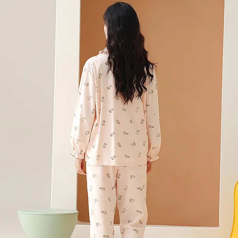 PBENO PD Pajama Set Women's Skin Pink-2