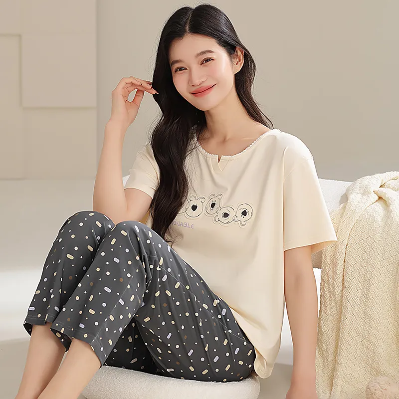 PBENO PD Women's Pajama Sets-5
