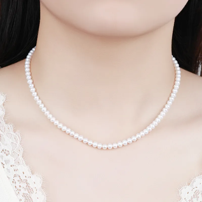 LAOMIAO Pearl Necklaces Women's-5