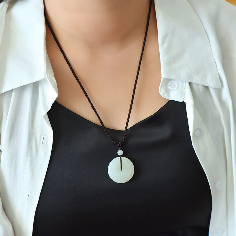 LAOMIAO Pendants Green Jade Women's-4