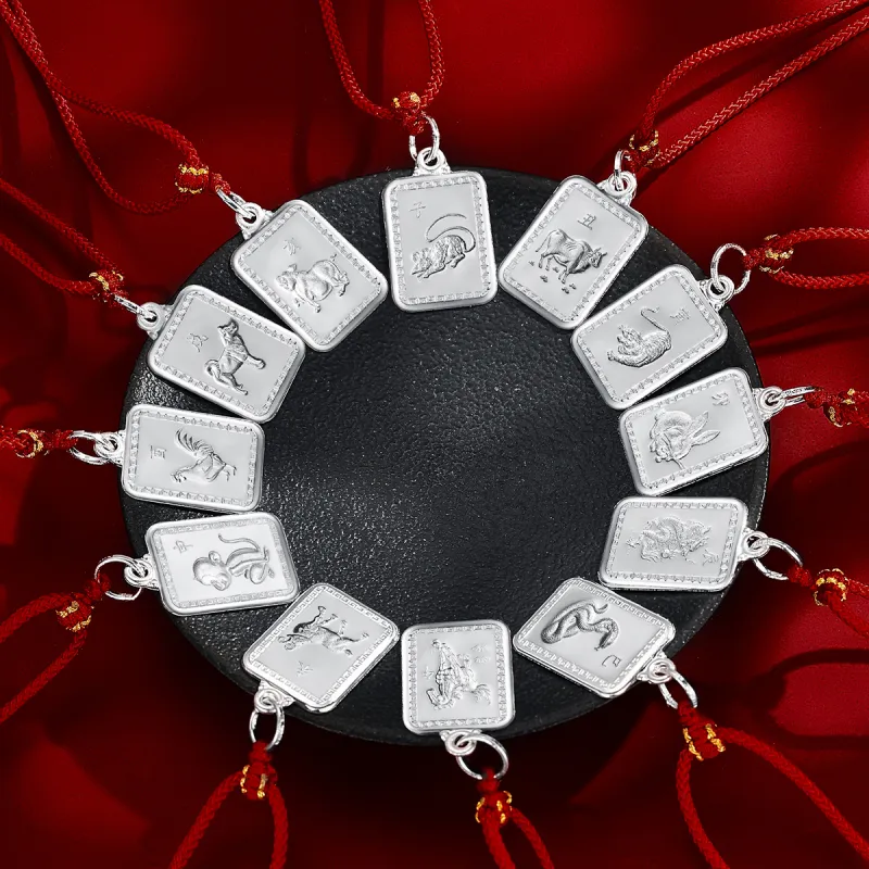 LAOMIAO 990 Silver Pendants Women's-48