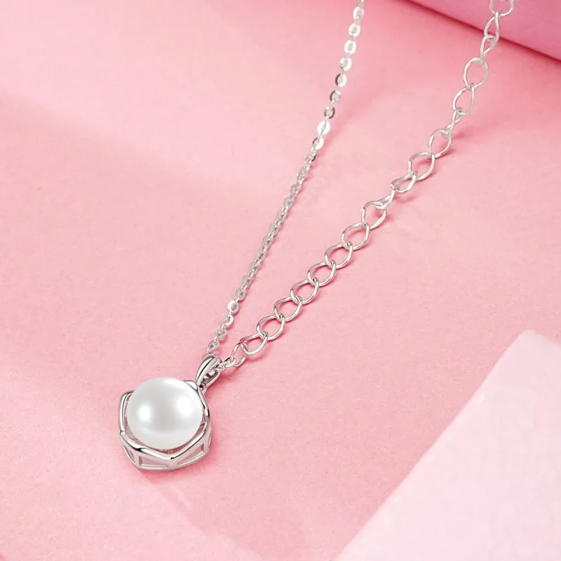 LAOMIAO Pearl Necklaces Women's-4