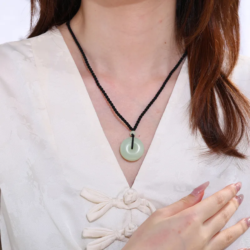 LAOMIAO Pendants Green Jade Women's-7