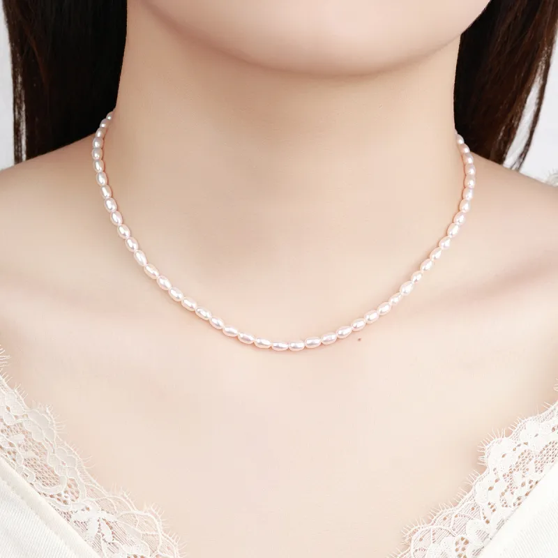 LAOMIAO Pearl Necklaces Women's-5