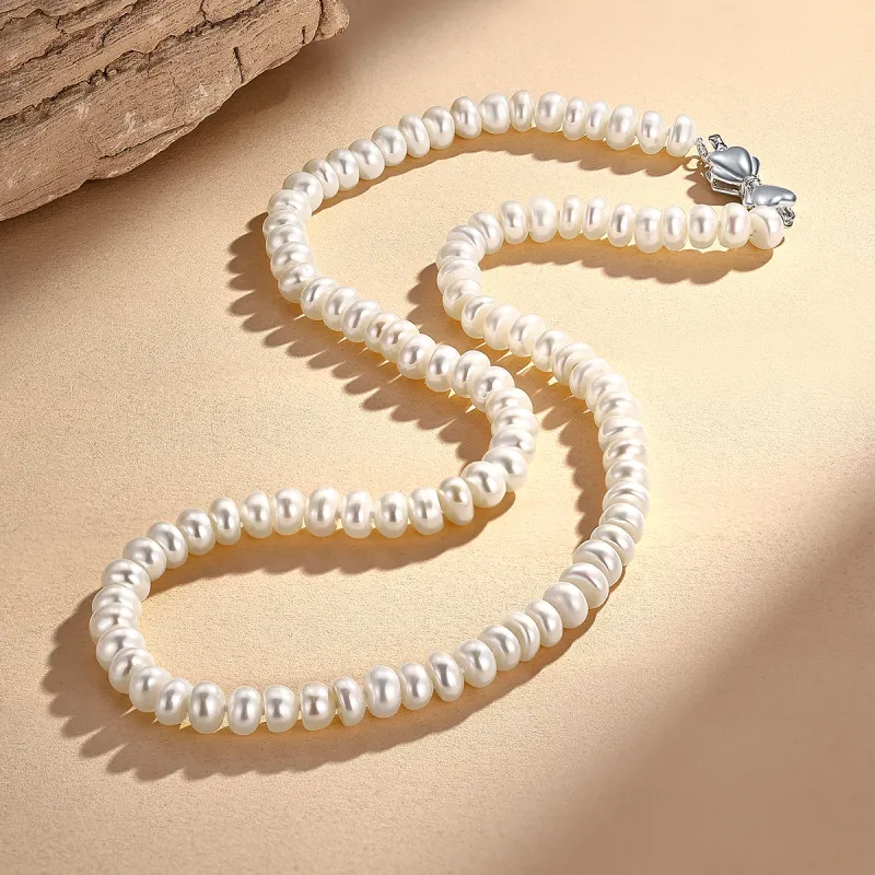 LAOMIAO Pearl Necklaces Women's-6