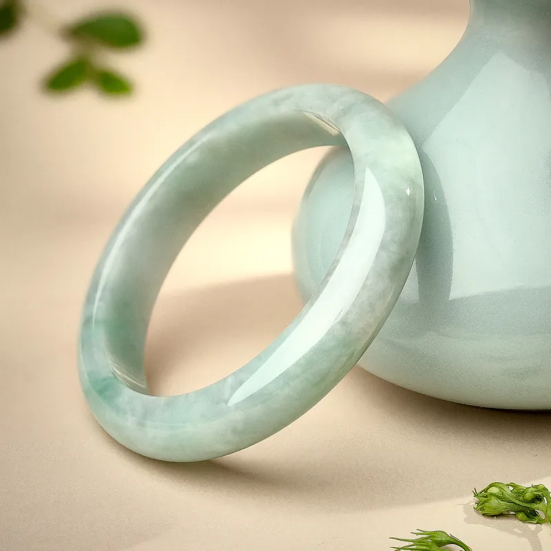 LAOMIAO Bean Type Jadeite Bangles Women's-22
