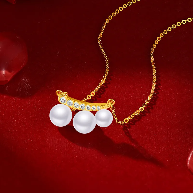 LAOMIAO Pearl Necklaces Women's-3