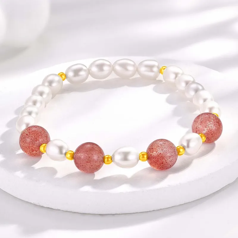 LAOMIAO Pearl Bracelets Women's-4