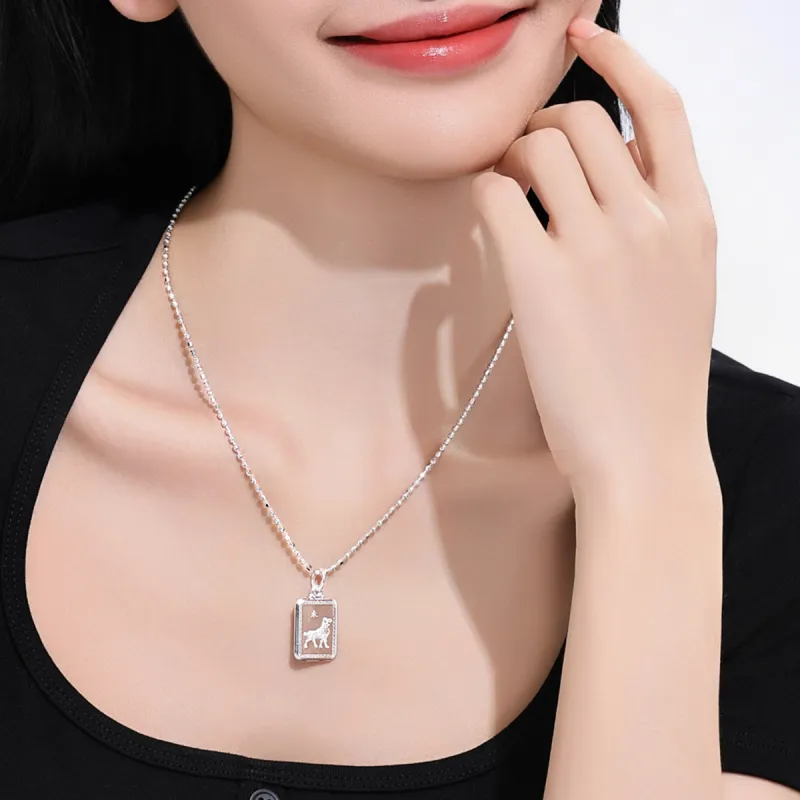 LAOMIAO 990 Silver Pendants Women's-29