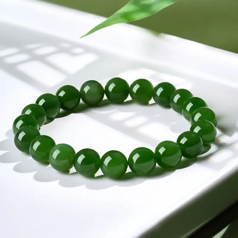 LAOMIAO Bracelets Green Jade Women's-1