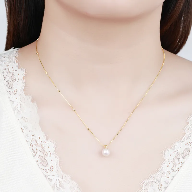 LAOMIAO Pearl Necklaces Women's-12