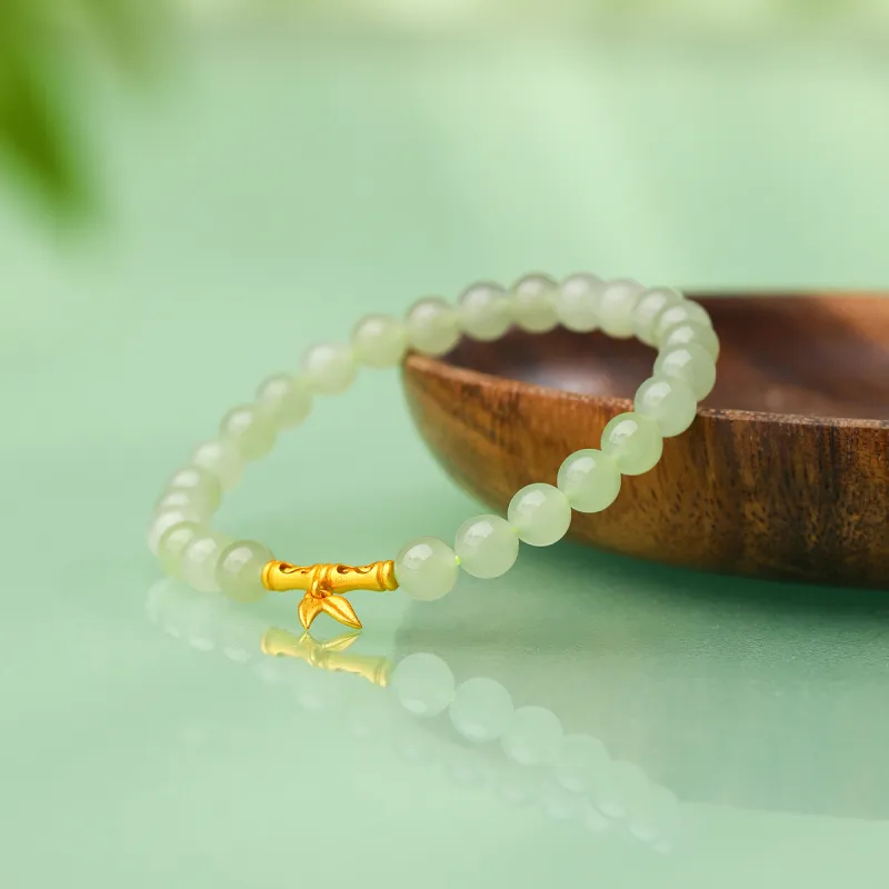 LAOMIAO Bracelets White Jade Women's-1