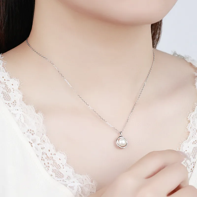 LAOMIAO Pearl Necklaces Women's-4