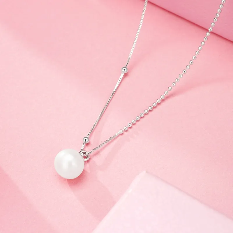 LAOMIAO Pearl Necklaces Women's-4