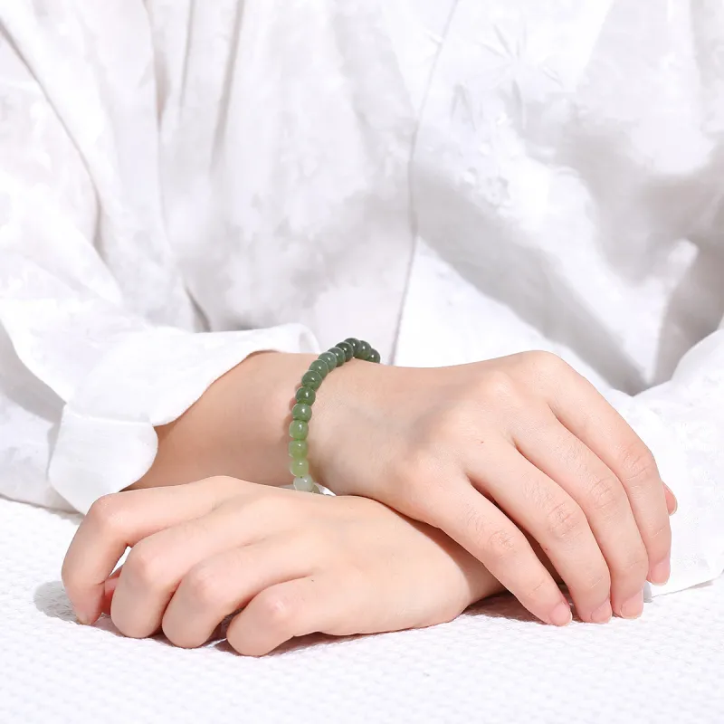 LAOMIAO Bracelets Green Jade Women's-2