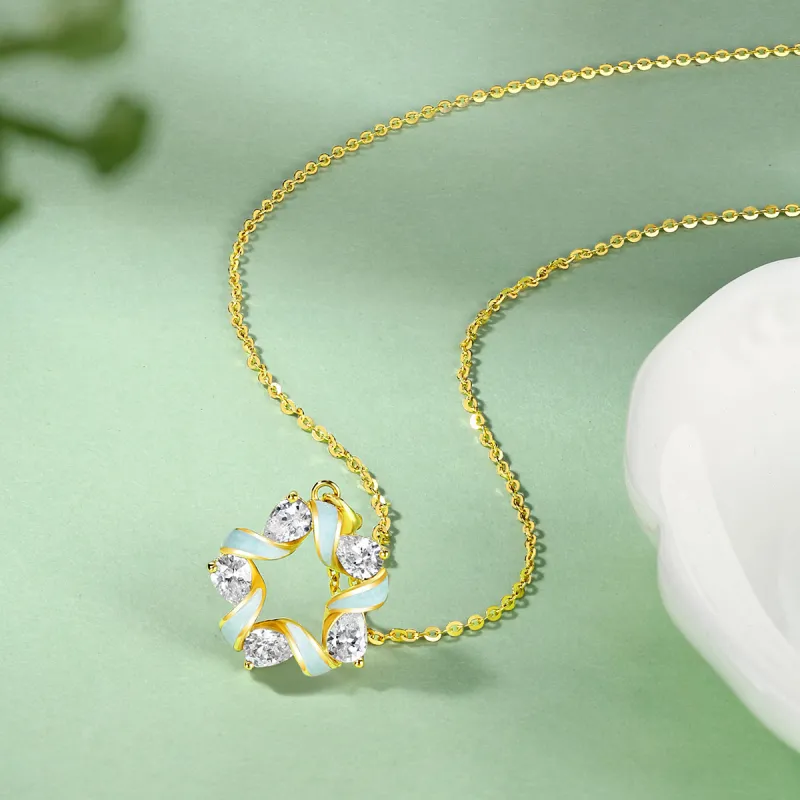 LAOMIAO S925 Silver Necklaces Women's-3