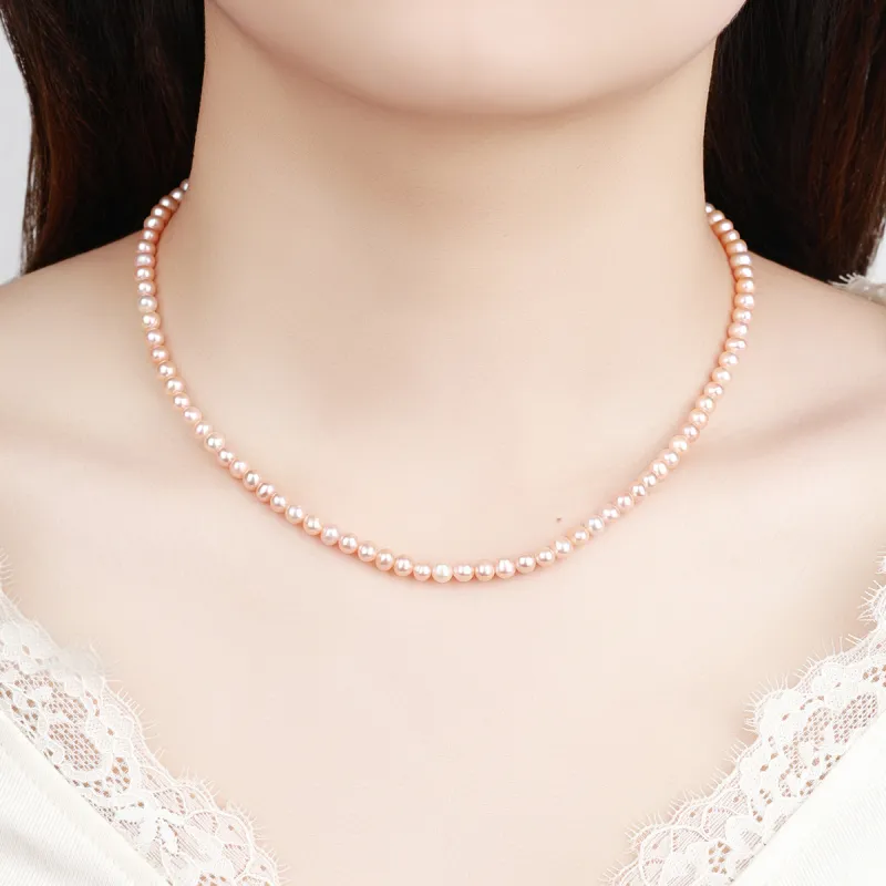 LAOMIAO Pearl Necklaces Women's-4