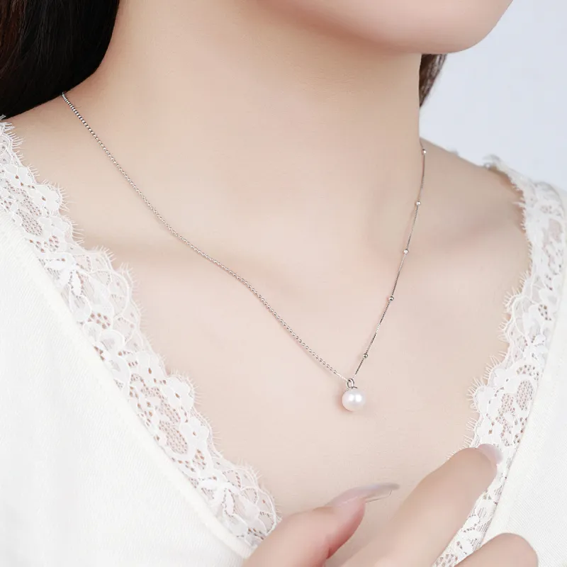 LAOMIAO Pearl Necklaces Women's-6