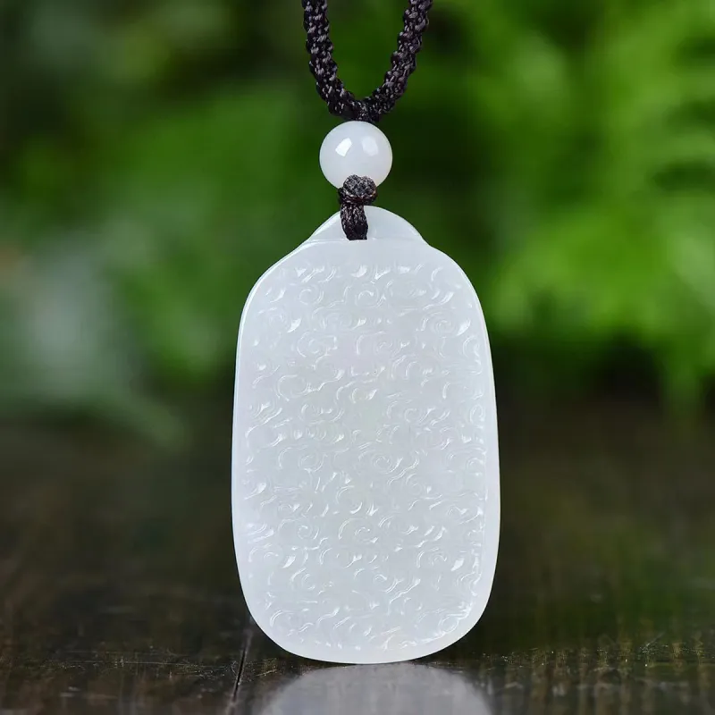 LAOMIAO Pendants Green Jade Men's-7