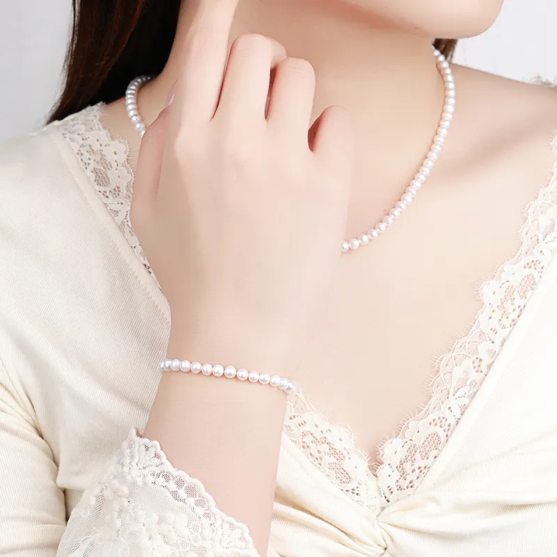 LAOMIAO Pearl Bracelets Women's-5