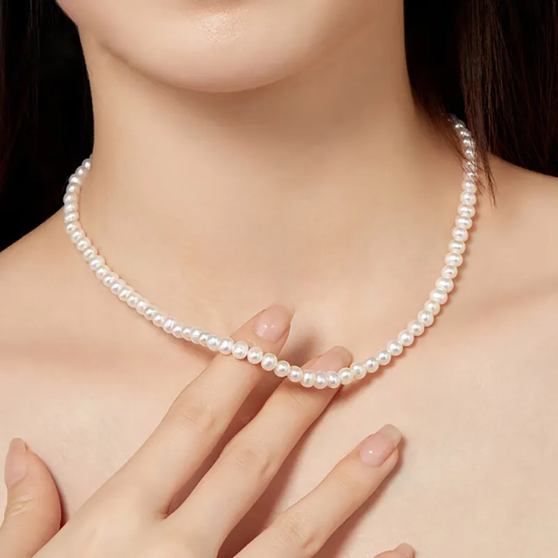 LAOMIAO Pearl Necklaces Women's-4