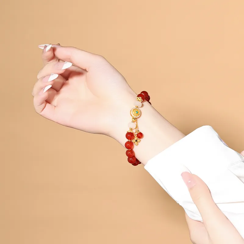 LAOMIAO Agate Jade Bracelets Women's-6