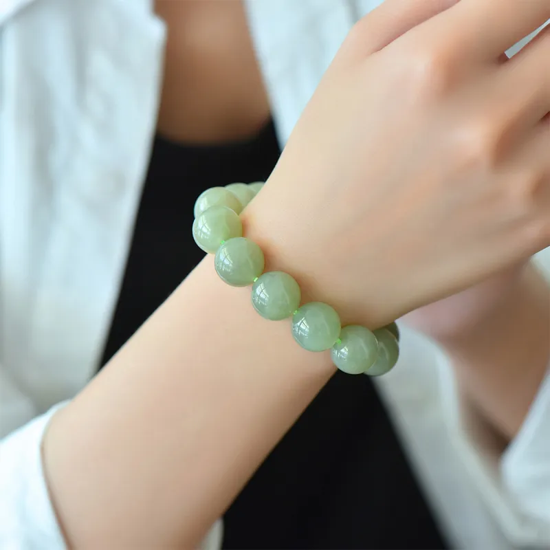 LAOMIAO Bracelets Green Jade Women's-5