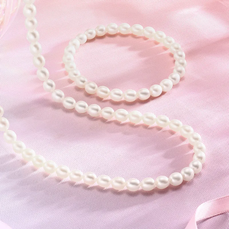 LAOMIAO Pearl Necklaces Women's-3